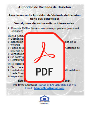 Landlord Incentive Program